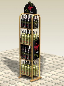 Beverage and Wine displays